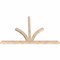 Ekena Millwork Richland Smooth Timber Gable Bracket, Douglas Fir, 84"W x 56"H x 3 1/2"D x 3 1/2"F, 16/12 Pitch GBW084X56X0404RIC00SDF - alternate 4